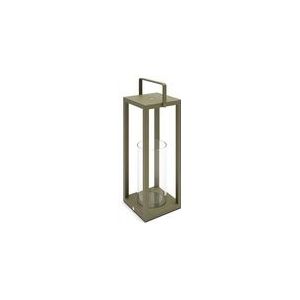 Lantaarn Suns Candle Luca Forest Green 21x20x53 cm