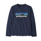 Patagonia - L/S P-6 Logo - T-Shirt - New Navy