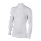 Skipully Falke Men Warm Zipshirt Tight White-XXL
