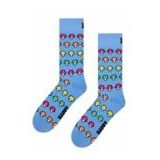 Happy Socks - Mushroom Stripe - Sokken - Lichtblauw - Unisex