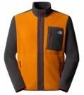 The North Face - Yumiori - Fleecejas - Agate Orange/Asphalt Grey