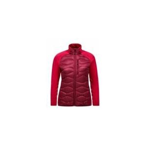 Peak Performance - Helium Hybrid Down Jacket - Damesjas - Vertical Zenith Tech Burgundy