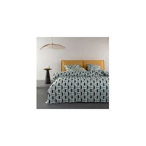 Dekbedovertrek Essenza Ilori Pearl Grey Satijn-140 x 200 / 220 cm | 1-Persoons