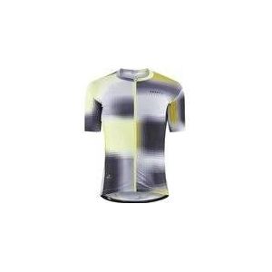 Fietsshirt Craft Men Adv Aero Jersey Multi-Giallo-XL