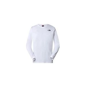 Shirt The North Face Men L/S Red Box Tee TNF White-S