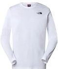 Shirt The North Face Men L/S Red Box Tee TNF White-M