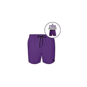 Zwembroek Muchachomalo Men Solid Pinkish Purple 2024-XL