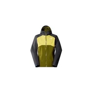 Jas The North Face Men Stratos Jacket Forest Olive Yellow Sil-L