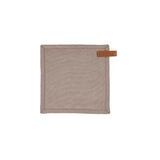 Tiseco Home Studio - Havana - Pannenlappen - Dark Taupe - Set van 2