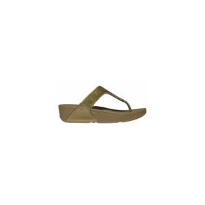 FitFlop Women Lulu Toepost Hotfix Metallic Camo-Green-Schoenmaat 39