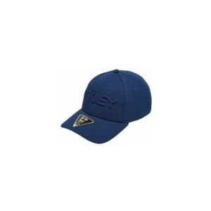 Pet Oakley 6 Panel Stretch Embossed Team Navy S/M