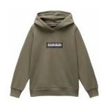 Napapijri - B-Chamois - Hoodie - Groen - Regular Fit