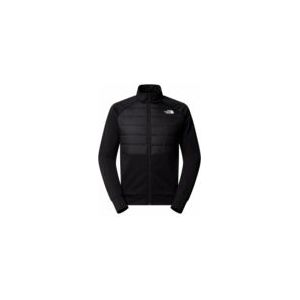 The North Face - Reaxion 2.0 - Fleece Hybrid Full Zip Jacket - Zwart - Fleecevest