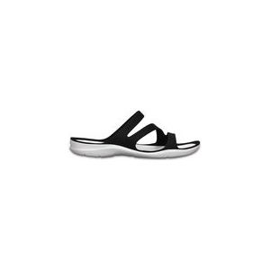 Slipper Crocs Women Swiftwater Sandal Black/White-Schoenmaat 37 - 38