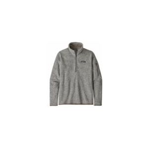 Trui Patagonia Women Better Sweater 1/4 Zip Birch White 2024-L