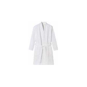Badjas Kimono Schiesser Essentials Pique Man Katoen White-M