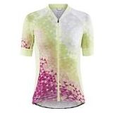 Craft Fietsshirt Korte Mouwen Dames Multikleur Geel - ADV ENDUR GRAPHIC JERSEY W MULTI GIALLO