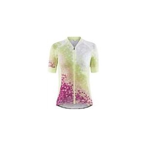 Craft Fietsshirt Korte Mouwen Dames Multikleur Geel - ADV ENDUR GRAPHIC JERSEY W MULTI GIALLO