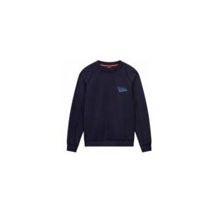 Napapijri - B-Aren Crew - Trui - Blauw - Relaxed Fit - 100% Katoen