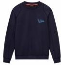 Napapijri - B-Aren Crew - Trui - Blauw - Relaxed Fit - 100% Katoen