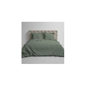 Dekbedovertrek Heckett Lane Diamante Mineral Green Satijn-240 x 200 / 220 cm | Lits-Jumeaux