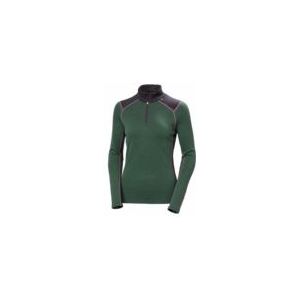 Skipully Helly Hansen Women Lifa Merino Midweight 1/2 Zip Jungle Green-L