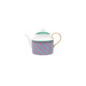 Theepot Pip Studio Chique Large Stripes Pink Green 1,8 L