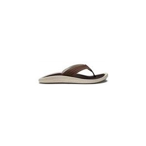 Slipper OluKai Men Ulele Dark Wood-Schoenmaat 47