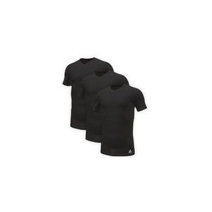 Ondershirt Adidas Men V-Neck Shirt Black (3 pack)-XL