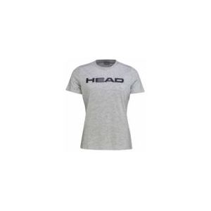 Tennisshirt HEAD Women Club Lucy Grey Melange 2024-XS
