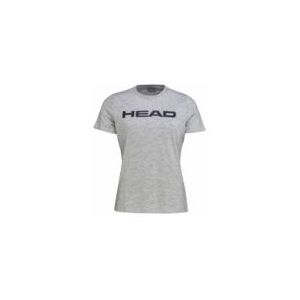 Tennisshirt HEAD Women Club Lucy Grey Melange 2024-M