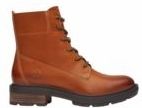 Timberland - Brimfield - Leren Laarzen - Zwart - Plat - Veters