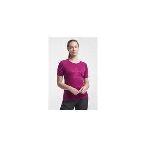 T-Shirt Tenson Women Himalaya Merino Tee Dark Fuchsia-XL