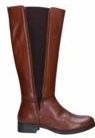 Dameslaars JJ Footwear Bradstock Cognac Kuitmaat XXL-Schoenmaat 36