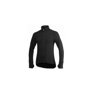 Vest Woolpower Unisex Full Zip Jacket 400 Black-XS