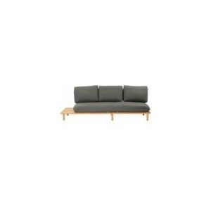 Apple Bee - Sling Sofa 242 Right - Loungebank - Teakhout - Natuurlijk - Pavement