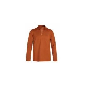 Skipully Protest Men Will 1/4 Zip Top Umberorange 24-XS