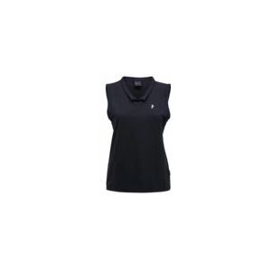 Peak Performance - Coolmax Sleeveless Top - Damespolo - Zwart - Regular Fit