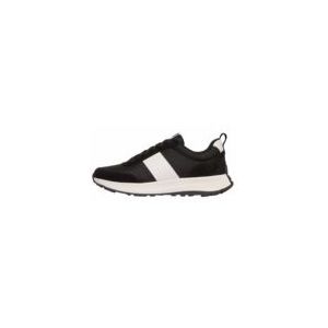 FitFlop Men F-Mode Flow Sneaker Mixed Materials Black/Urban White-Schoenmaat 43