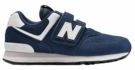 New Balance - 574 Hook & Loop - Trainers - Unisex - Zwart - Textiel