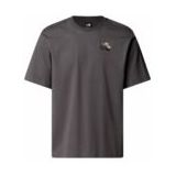 The North Face - Flower Dome - T-Shirt - Anthracite Grey - Relaxed S/S Tee-Graphic