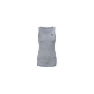 Ondershirt Odlo Women Crew Neck Singlet Natural Perform Grey Melange-S