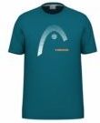 HEAD - Carl - Tennisshirt - Teal - Regular Fit