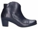 JJ Footwear - Didcot - Enkellaars - Zwart - Leer - Voetbreedte H