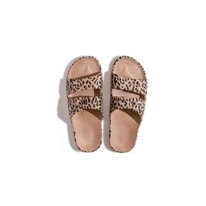 Freedom Moses - Fancy Slippers - Beige - Veganistisch Rubber
