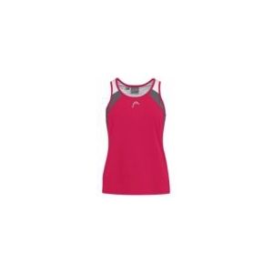 Tennisshirt HEAD Girls Club 22 Tanktop Magenta-Maat 164