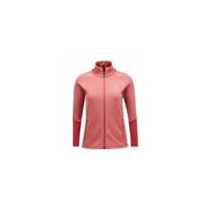 Jas Peak Performance Women Rider Zip Jacket Trek Pink Softer Red-XL