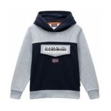 Napapijri - Burgee W 3 - Hoodie - Grijs/Zwart - Regular Fit