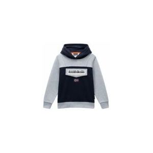 Napapijri - Burgee W 3 - Hoodie - Grijs/Zwart - Regular Fit