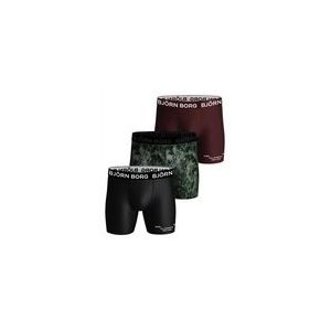 Bjorn Borg - Björn Borg Performance Boxershorts 3-Pack Multicolour - Heren - Maat M - Body-fit